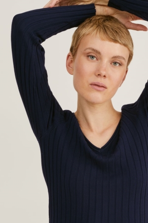 C&A Jumper Damen Dunkelblau | NXYAU-0864