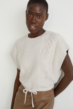 C&A Jumper Damen Hellbeige | NLBCG-2304