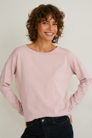 C&A Jumper Damen Rosa | RQESZ-3450