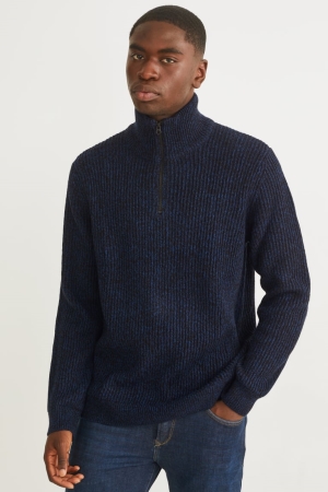 C&A Jumper Herren Dunkelblau | AWTGP-3012