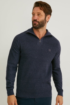 C&A Jumper Herren Dunkelblau | MOWNY-2517