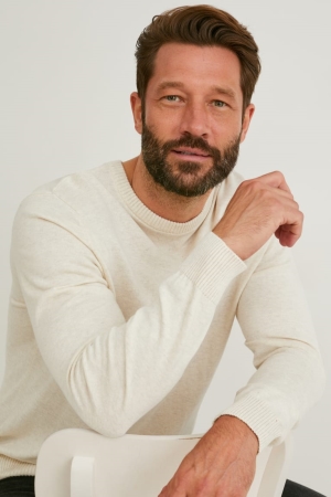 C&A Jumper Herren Weiß | VLJIK-1967