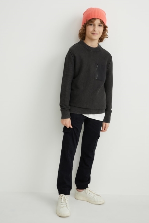 C&A Jumper Mädchen Schwarz | BCNWV-5270