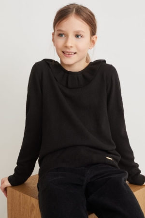 C&A Jumper Mädchen Schwarz | DEBML-9628