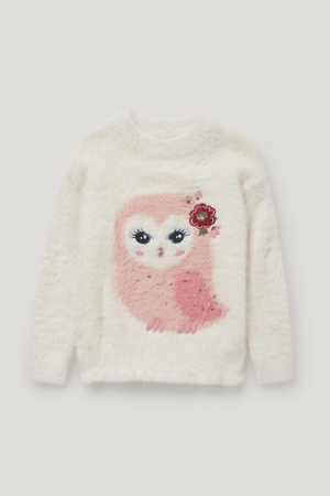 C&A Jumper Mädchen Weiß | YFIAS-6874
