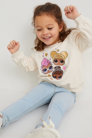 C&A L.O.L. Surprise Sweatshirts Mädchen Weiß | VDIXF-9284