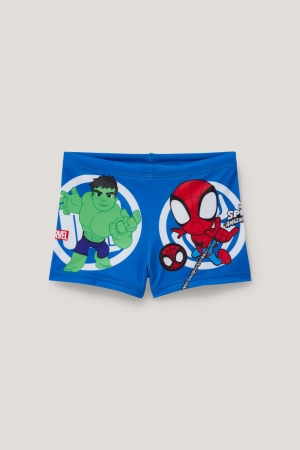 C&A Marvel Swim Lycra® Xtra Life™ Bademode Jungen Blau | QDWPT-8632