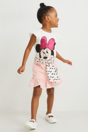 C&A Minnie Mouse Röcke Mädchen Rosa | PZRWE-5027