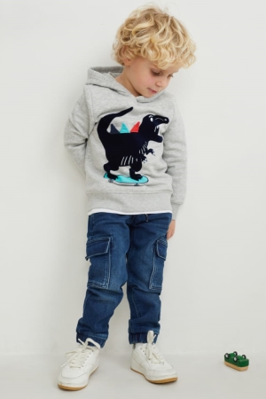 C&A Multipack Of 2 Gerade And Schlank Thermal Jeans Jungen Blau | BKVFJ-0483