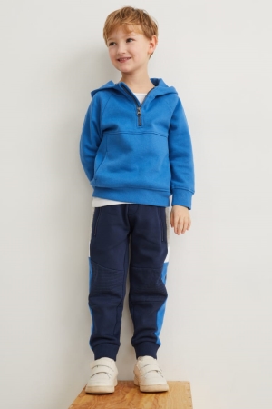 C&A Multipack Of 2 Joggers Hosen Jungen Dunkelblau | HBFJL-4281