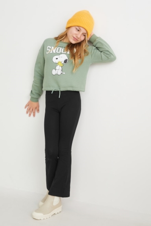 C&A Multipack Of 2 Leggings Hosen Mädchen Schwarz | WHLOC-9730