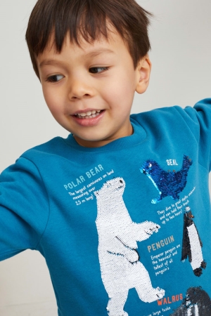 C&A Multipack Of 2 Sweatshirts Mädchen Blau | CWDYK-9201