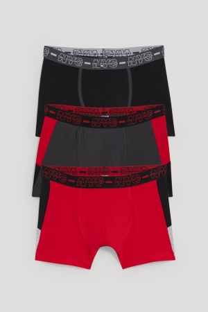 C&A Multipack Of 3 Boxer Unterwäsche Jungen Rot | YEXJB-2815
