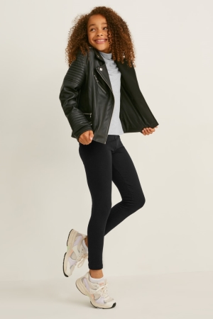 C&A Multipack Of 5 Leggings Hosen Mädchen Schwarz | GWCKJ-9023