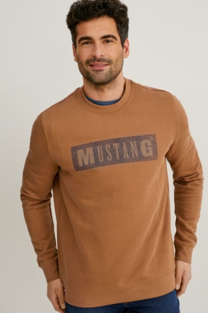 C&A Mustang Sweatshirts Herren Havanna | GXFTI-6723