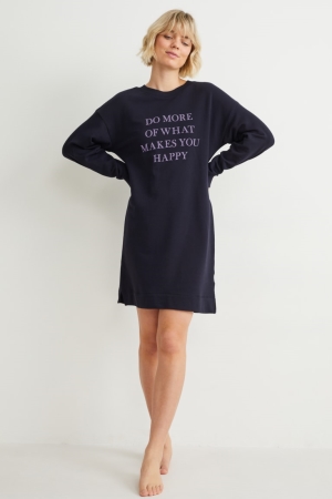 C&A Night Nachtwäsche Damen Dunkelblau | LPRXZ-9584