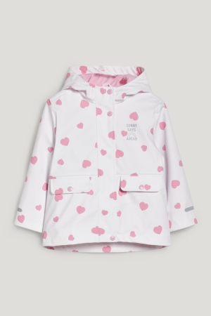 C&A Outdoor With Hood Jacke Mädchen Weiß | ECURJ-6730