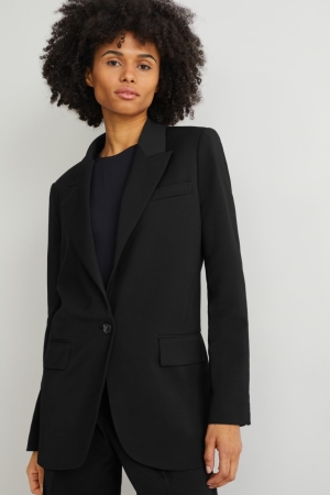 C&A Oversized With Recycled Polyester Blazer Damen Schwarz | DJRXZ-0589