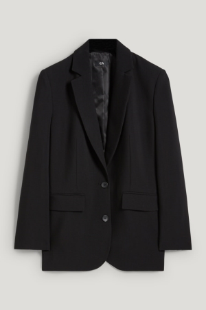 C&A Oversized With Recycled Polyester Blazer Damen Schwarz | UDZQJ-8657
