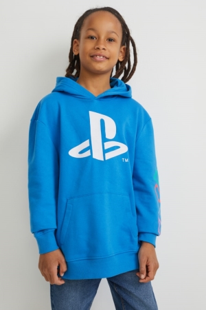 C&A Playstation Hoodie Mädchen Blau | VJQMG-1267
