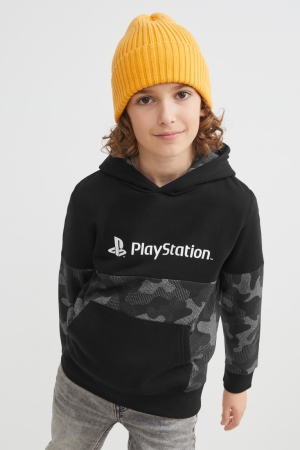 C&A Playstation Hoodie Mädchen Schwarz | ATSOW-2436