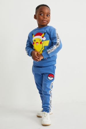 C&A Pokémon Joggers Hosen Jungen Blau | CUARF-7018