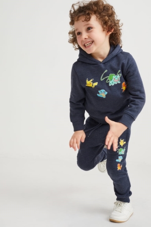 C&A Pokémon Joggers Hosen Jungen Dunkelblau | PVWXM-3420