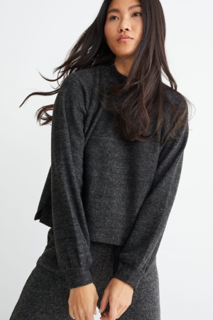 C&A Recycled Sweatshirts Damen Dunkelgrau | BYHGQ-4068