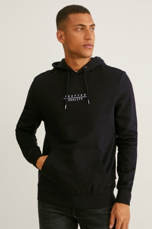 C&A Recycled Sweatshirts Herren Schwarz | CPLWZ-7125