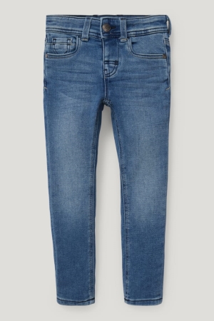C&A Schlank Organic Baumwoll Jeans Jungen Blau Hellblau | YIETF-6103