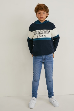 C&A Schlank Wasser Saving Production Jeans Jungen Blau | BVYHD-4796