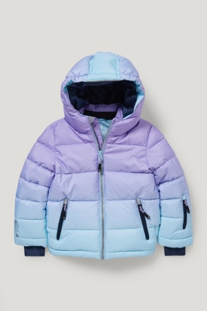 C&A Ski With Hood Recycled Jacke Mädchen Helllila | AUWRY-2638