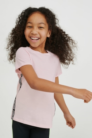 C&A Sleeve T-shirts Mädchen Rosa | NBYZR-3970