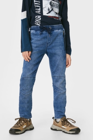 C&A Slim Jeans Jungen Blau | BUVPI-0735