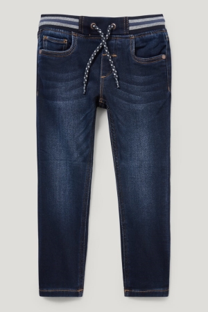 C&A Slim Jog Denim Organic Baumwoll Jeans Jungen Blau Dunkelblau | ONJAM-2785