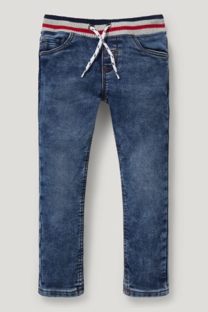 C&A Slim Thermal Jeans Jungen Blau | CKSZM-5892
