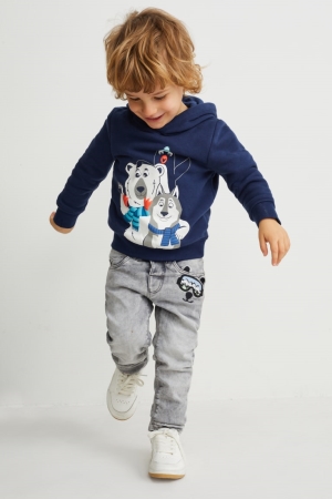 C&A Slim Thermal Jeans Jungen Grau | ZQUKC-3768