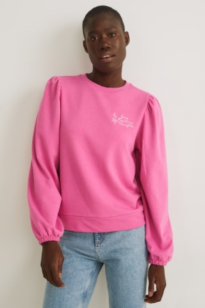 C&A Sweatshirts Damen Rosa | FSPRL-2915
