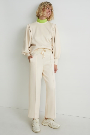 C&A Sweatshirts Damen Weiß | VMXJO-7492