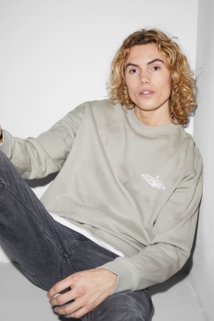 C&A Sweatshirts Herren Beige | IYFAJ-7084
