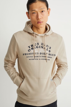 C&A Sweatshirts Herren Beige | NPQZY-6714