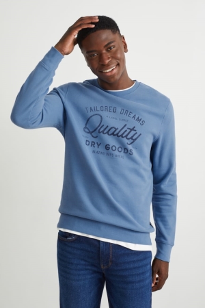 C&A Sweatshirts Herren Blau | AIFRO-1038