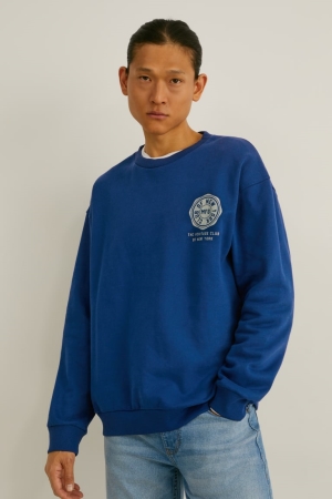 C&A Sweatshirts Herren Blau | IMOFA-8952