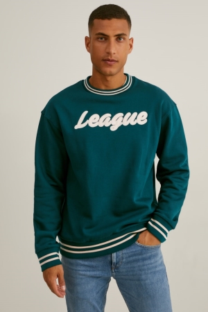 C&A Sweatshirts Herren Dunkelgrün | GAEQW-1430