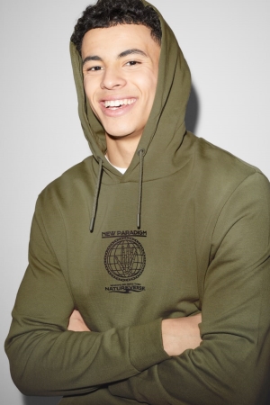 C&A Sweatshirts Herren Grün | DKXBU-0918