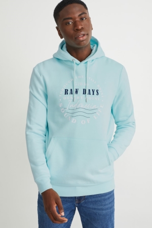 C&A Sweatshirts Herren Hellblau | OTXRL-3506
