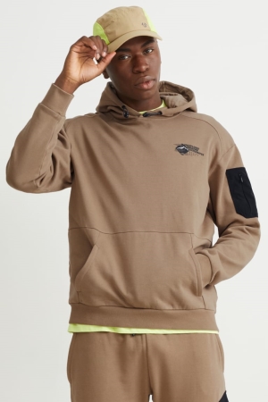 C&A Sweatshirts Herren Hellbraun | JIKWU-8710