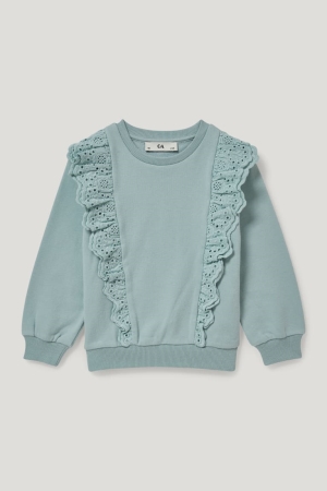 C&A Sweatshirts Mädchen Mintfarben Grün | JVSPR-2193