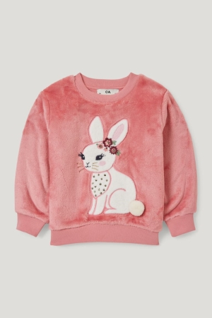 C&A Sweatshirts Mädchen Rosa | YCILF-8147