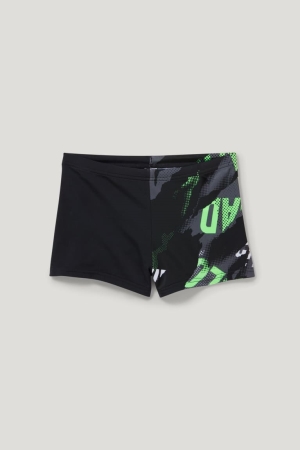 C&A Swim Lycra® Xtra Life™ Bademode Jungen Dunkelgrau | LEFVW-8916